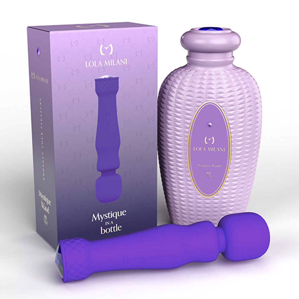 MYSTIQUE WAND- PURPLE - LOLA MILANI BY FEMMEFUNN (LM-0205MW)