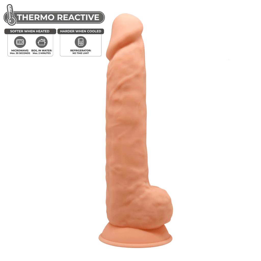 Silexd – Model 1 - 10 ″ Realistic Dildo- Flesh - 220970