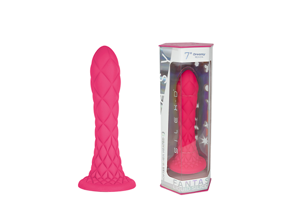 Dreamy (7") Pink - Liquid Silicone - Fantasy Collection- Silex - 240718
