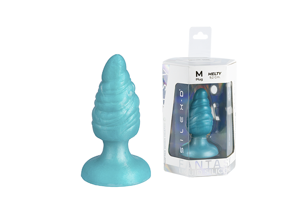 Melty - Fantasy Collection- Medium Plug - Liquid Silicone - Silex
