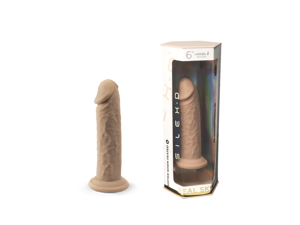 Silexd – Model 2- Real Skin - Liquid Silicone -(6") Flesh - 267173