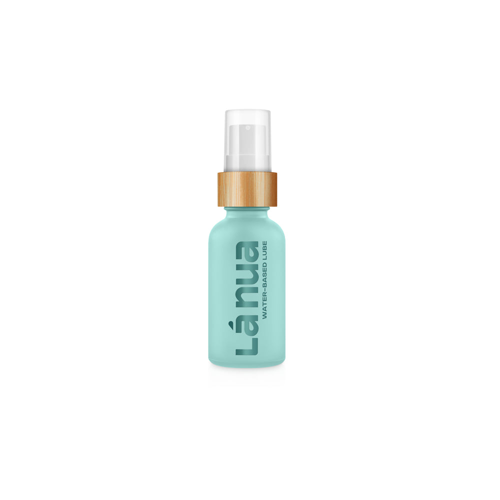 UNFLAVORED WATER-BASED LUBE- 30ML -LA NUA - (LN-030-WB) Glass Bottle