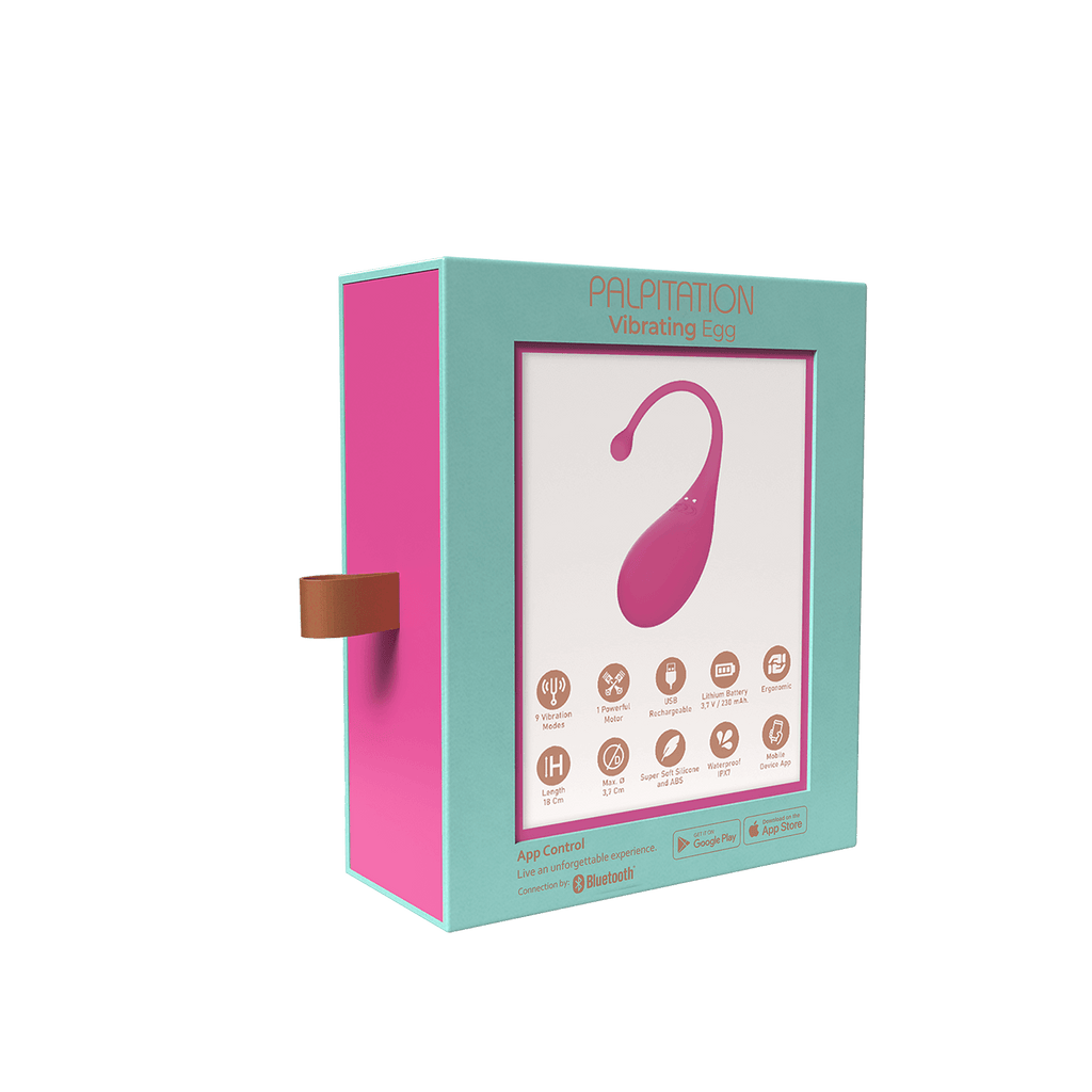 palpitation vibrating egg Remote-Control Pink Egg Vibrator main image 1