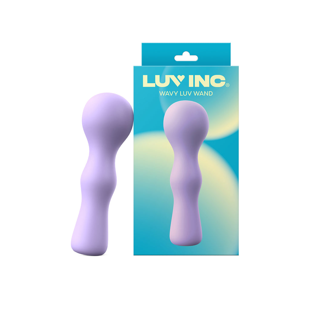 WW37: Wavy Luv Wand- Light Purple - Luv Inc (LL-7258-02)