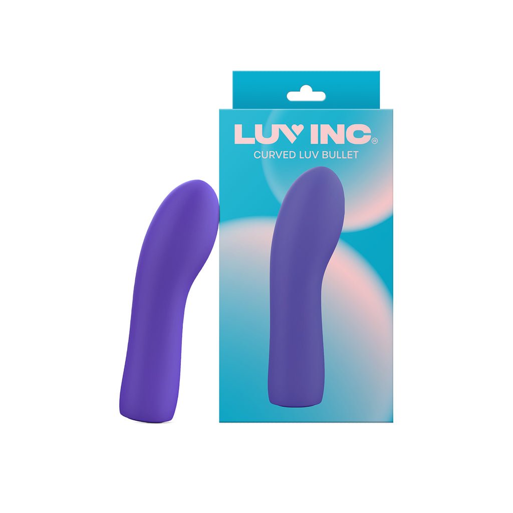 CB42: Curved Luv Bullet- Purple - Luv Inc (LL-7260-02)
