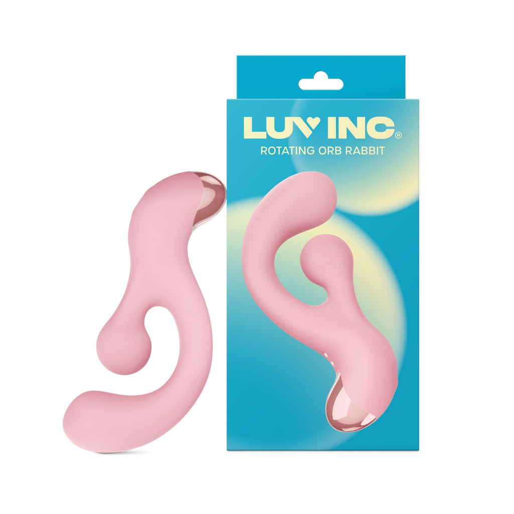 RO33: Rotating Orb Rabbit- Light Pink - Luv Inc - LL-7262-01