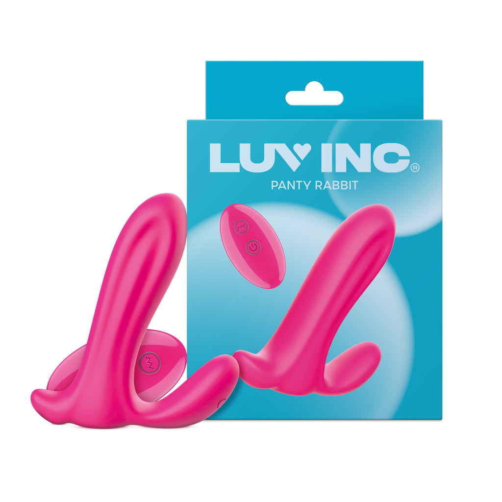 PR34: Panty Rabbit With Remote - Pink - Luv Inc - LL-7264-01