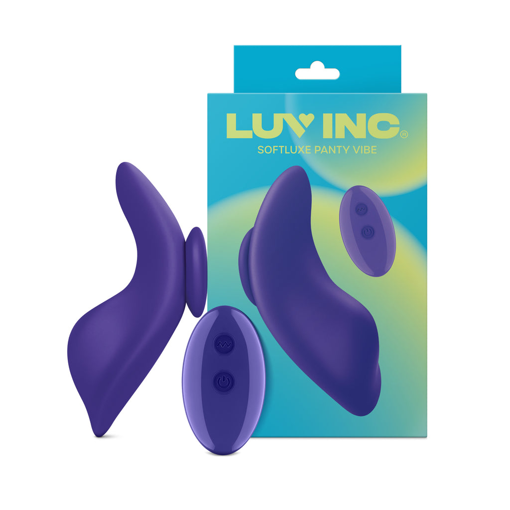 SL31: Softluxe Panty Vibe- With Remote - Purple - Luv Inc - LL-7265-02