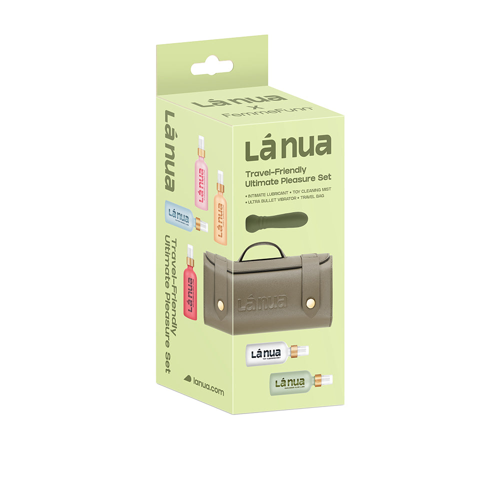 LA NUA GIFT BAG 4 - ULTRA BULLET + 100ml MIST TOY CLEANER + 100ml HONEY VANILLA LUBE ( LN-GB-HV) )