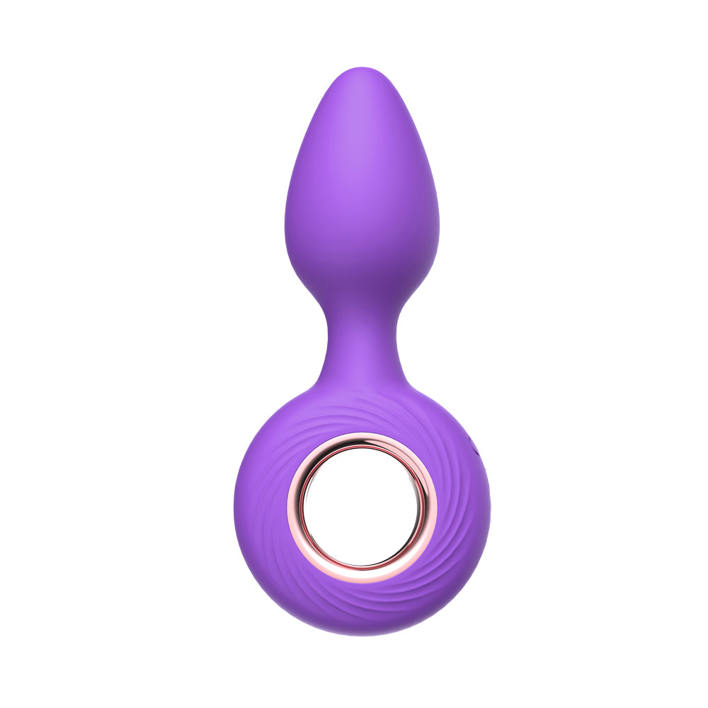 VR14: PLUG RING VIBE  - PURPLE - LUV INC - LL-7219-02