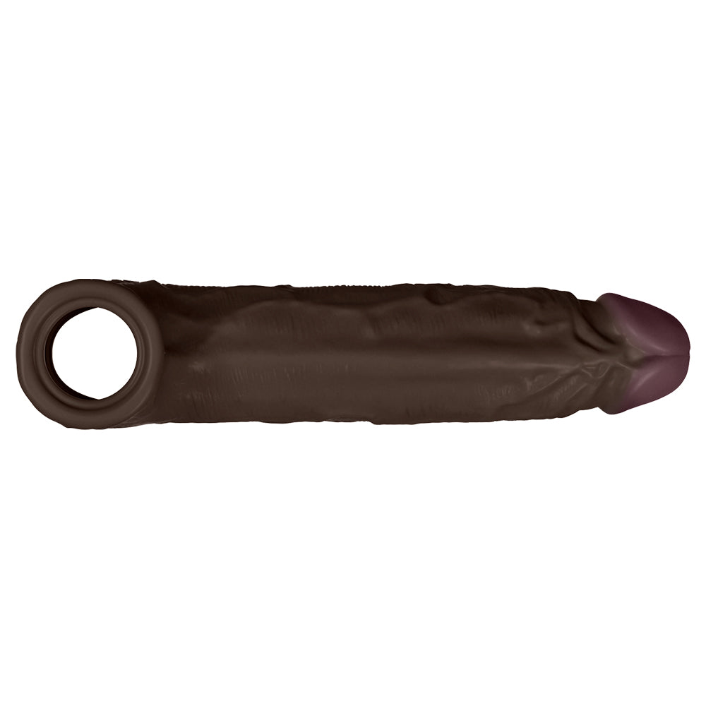 MODEL F: SHAFT SHEATH - MAHOGANY - SIZE 2 -  SH-6002-007 FLEXISKIN LIQUID SILICONE