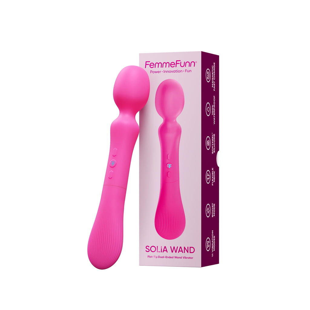 Solia Wand - pink- Femmefunn -  FF-1056-01  - ( msrp sugg 139.99$ / 149.99$ )