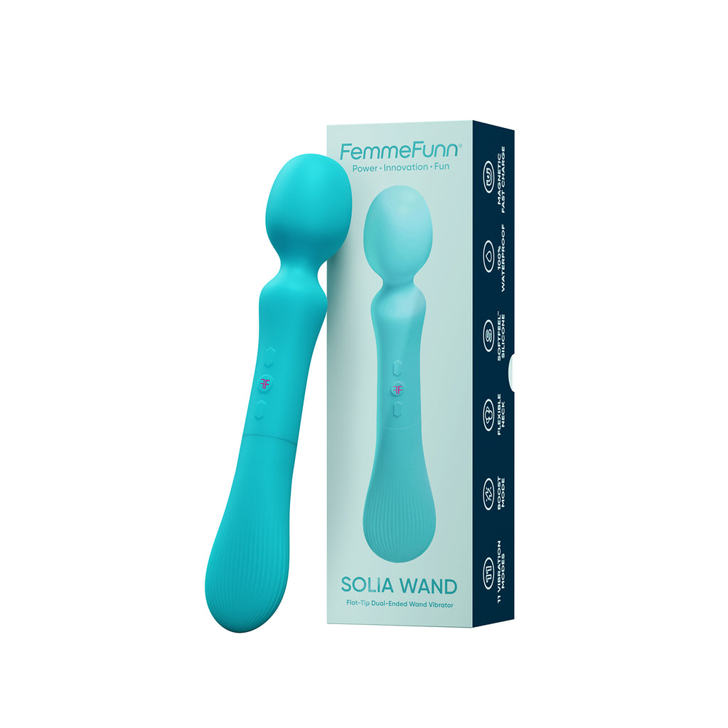 Solia Wand - Turquoise - Femmefunn -  FF-1056-04  - ( msrp sugg 139.99$ / 149.99$ )