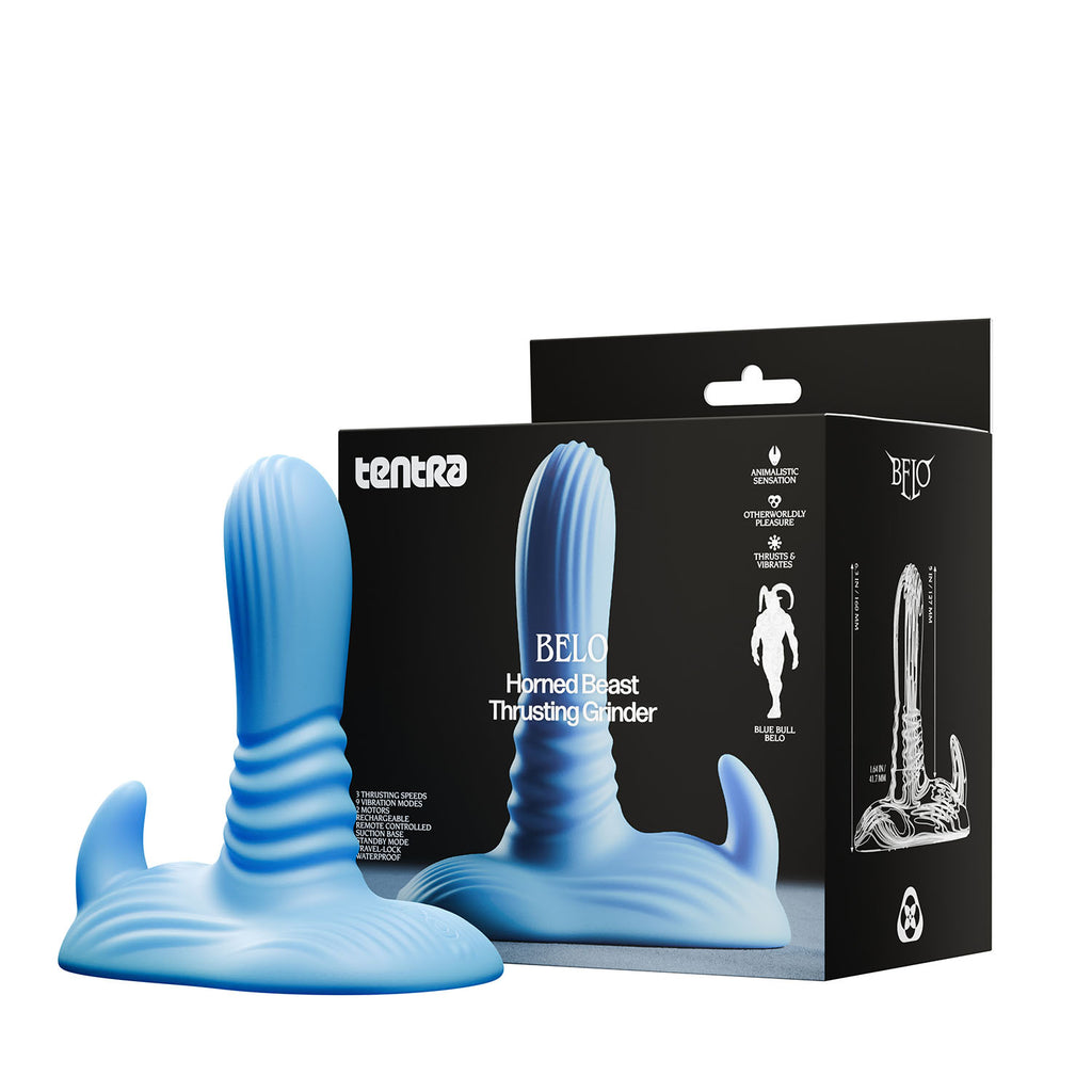 BELO- Horned Beast Thrusting Grinder- Blue - Tentra (TT-9010-12 )