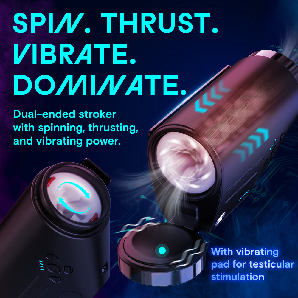 THE SHOTTY |-Spinning & Thrusting Masturbator - Kaotik Lab by Svakom SF566A