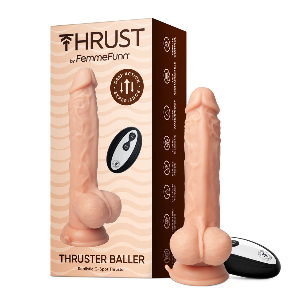 THRUSTER BALLER- NUDE- FemmeFunn ( FF-1044-03)