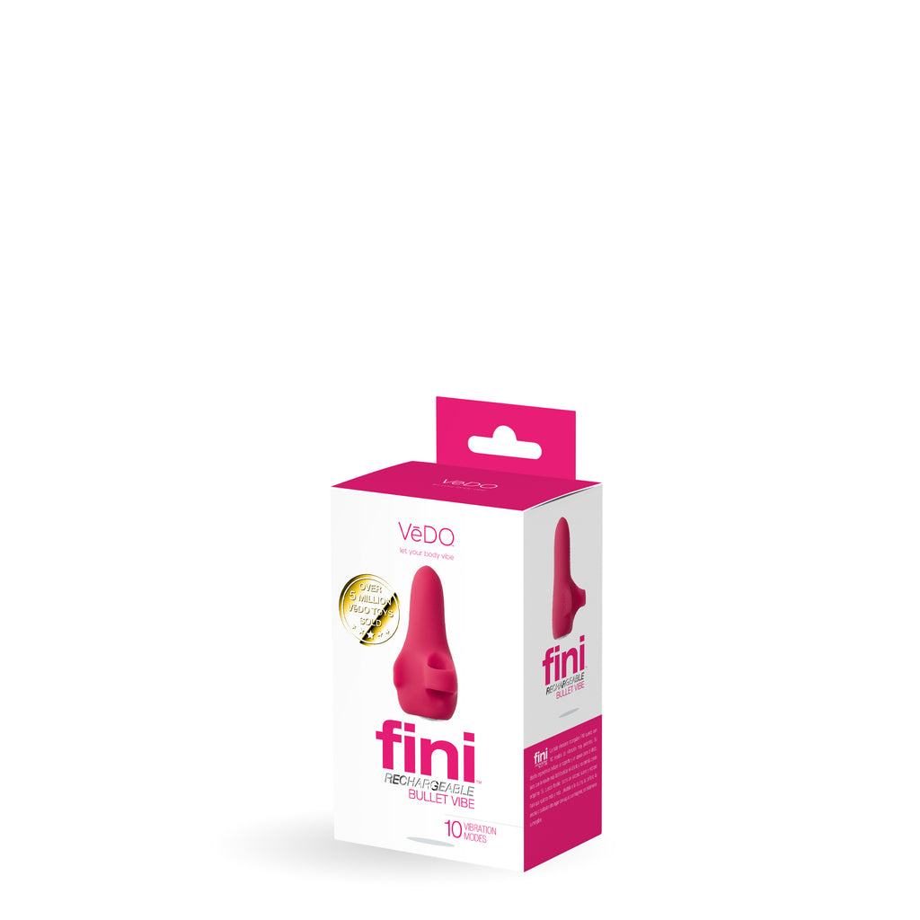 Fini Rechargeable Bullet Vibe- Pink - Vedo (VI-F1609)