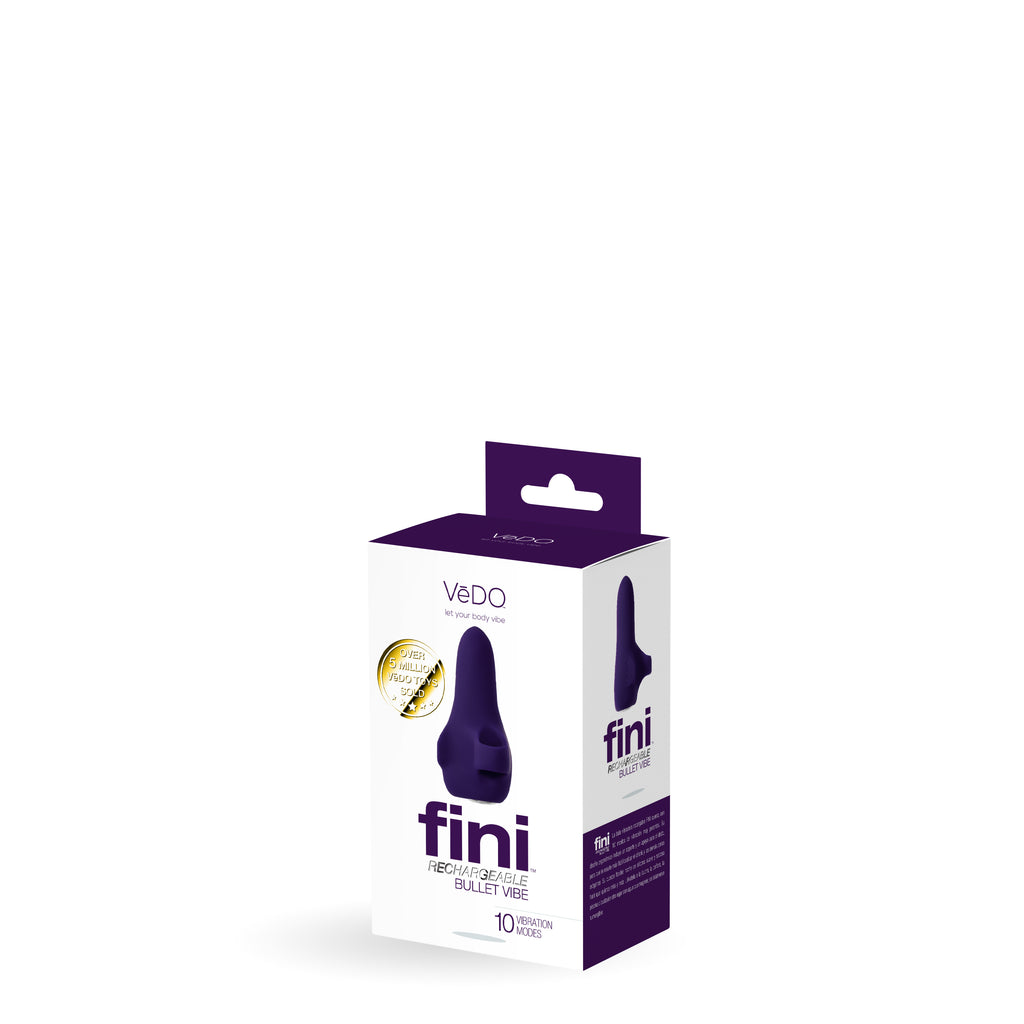 Fini Rechargeable Bullet Vibe- Purple - Vedo (VI-F1613)