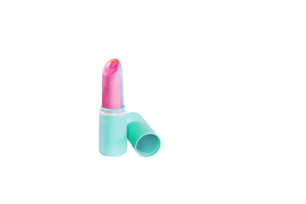 RETRO RECHARGEABLE LIPSTICK BULLET- TURQUOISE-VEDO (VI-F1801)