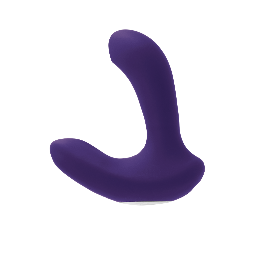 Inme Rechargeable Remote Flexible Shaft Dual Vibe- Purple -VēDO- VI-P2613