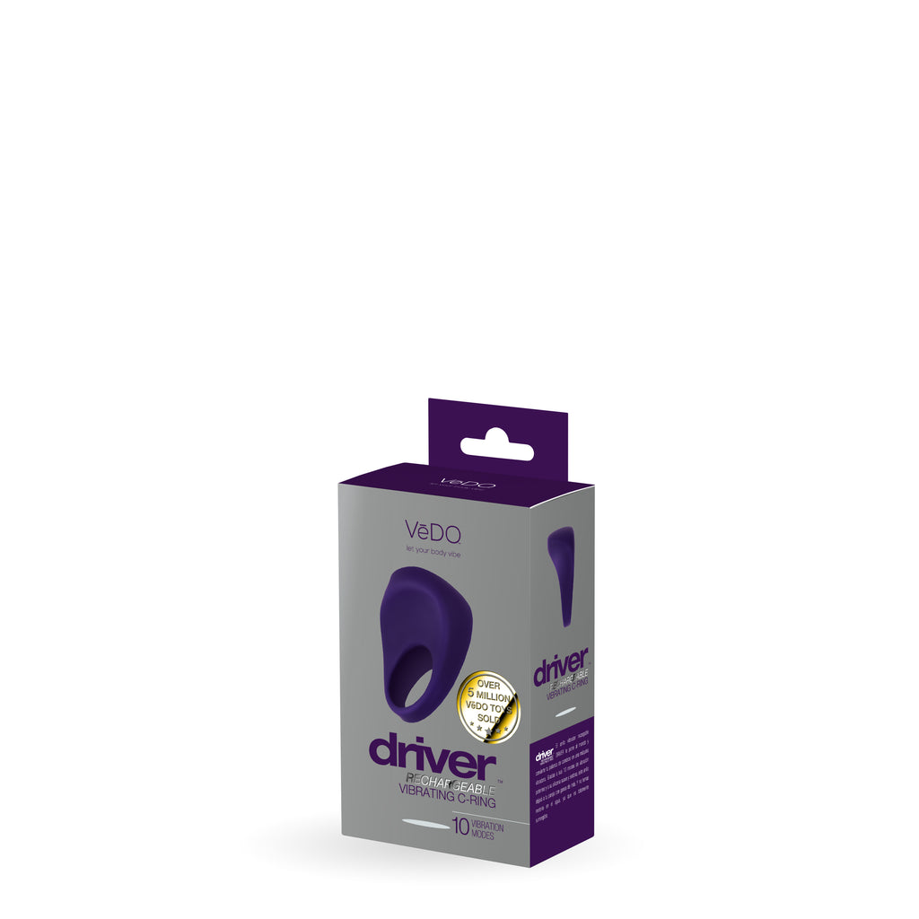 Driver Rechargeable C-Ring- Purple - Vedo (VI-R1113)