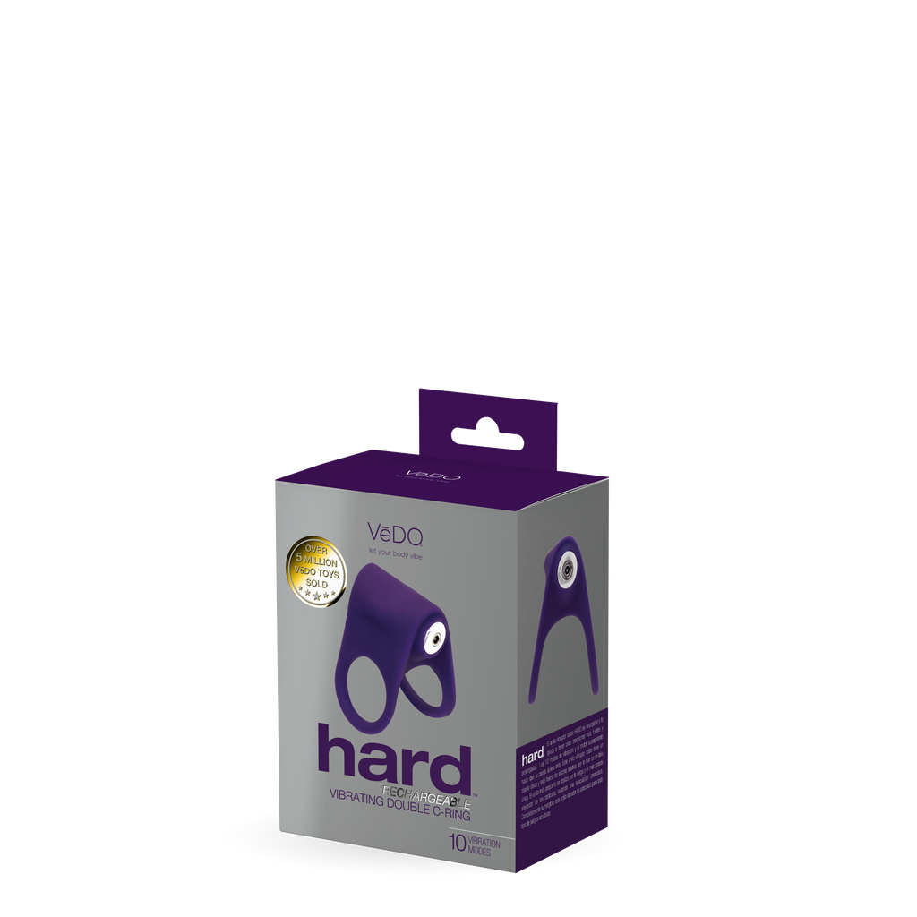 Hard - Rechargeable C-Ring - Purple - Vedo ( VI-R1213)