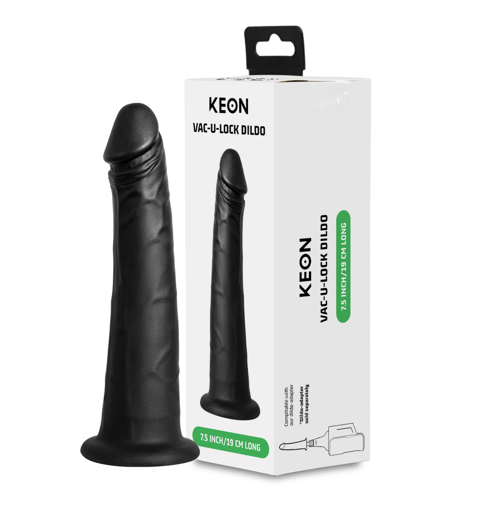 Keon Vac U Lock Dildo - Kiiroo (11037) Dildo adapter is not included