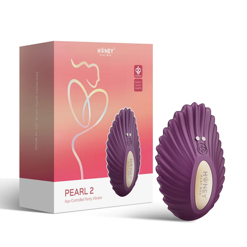 PEARL 2 New Generation of APP Panty Vibrator- Purple - Honey Play Box -WE-22-997LPU-