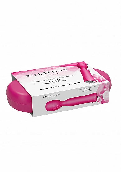 Wand Discretion with rechargeable case - Pink - Shots