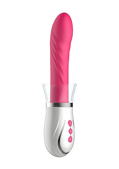 Twister - 4 in 1 Rechargeable Couples Pump Kit - Pink - Pumped - Shots