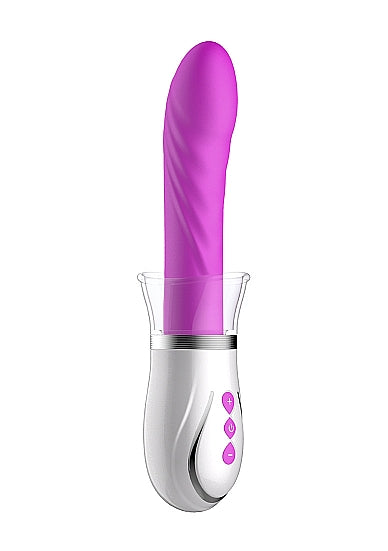 Twister - 4 in 1 Rechargeable Couples Pump Kit - Purple - Pumped - Shots