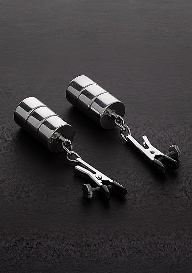 2 Adjustable Nipple Clamps+Changable Weights -Steel