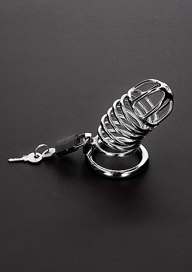 Spiral Male Chastity Device -steel