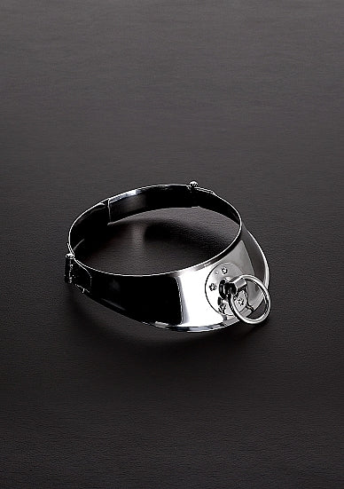 Locking Men's Collar with Ring (13.5