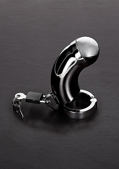 Chastity Tube with Cover Removable - Steel