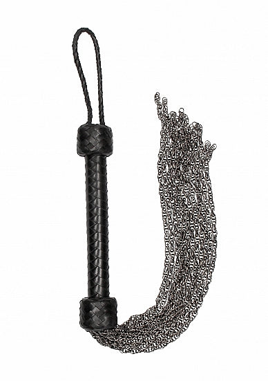 Metal Chain Flogger - Black- Pain by Shots ( pai015blk) - DISCONTINUED