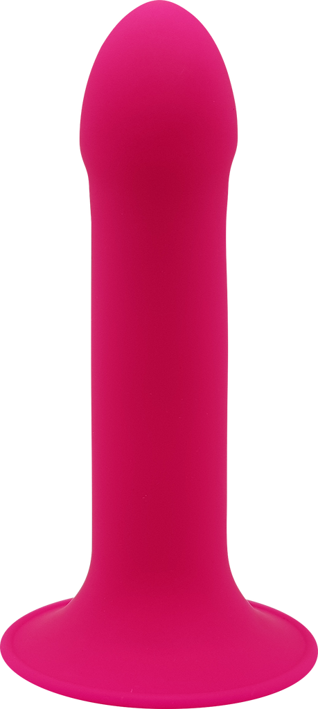 Hitsens 2 , 6.5 inch Pink , Dual density silicone dildo with Silex , Adrien Lastic