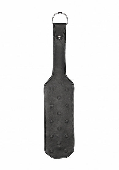 Leather Vampire Paddle - Black- Pain by Shots (pai014blk)- discontinued