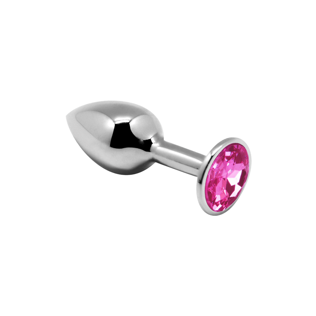 Mini Metal Butt Plug Small - Pink- Alive