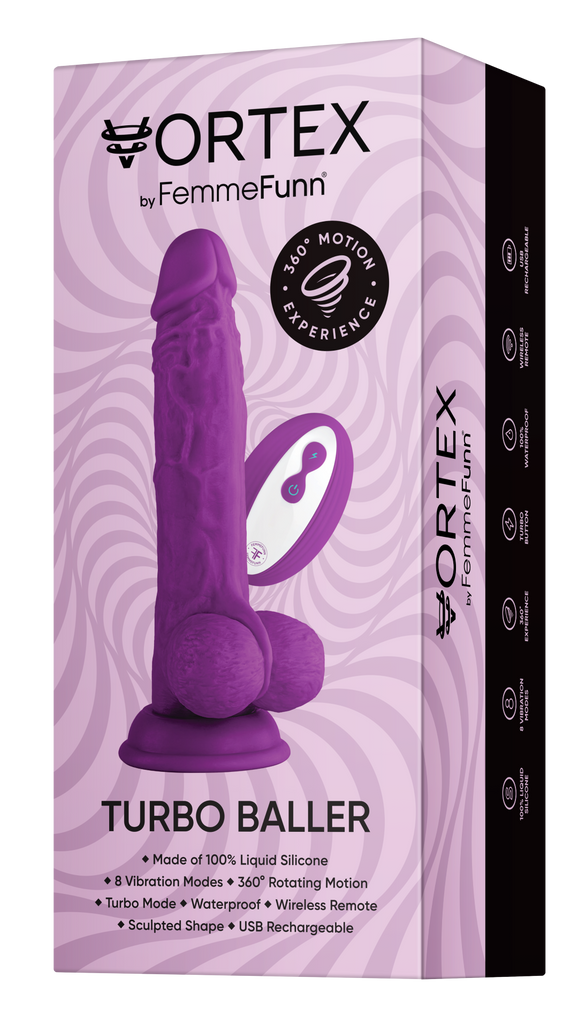 Wireless Turbo Baller 2.0 Purple- Femmefunn