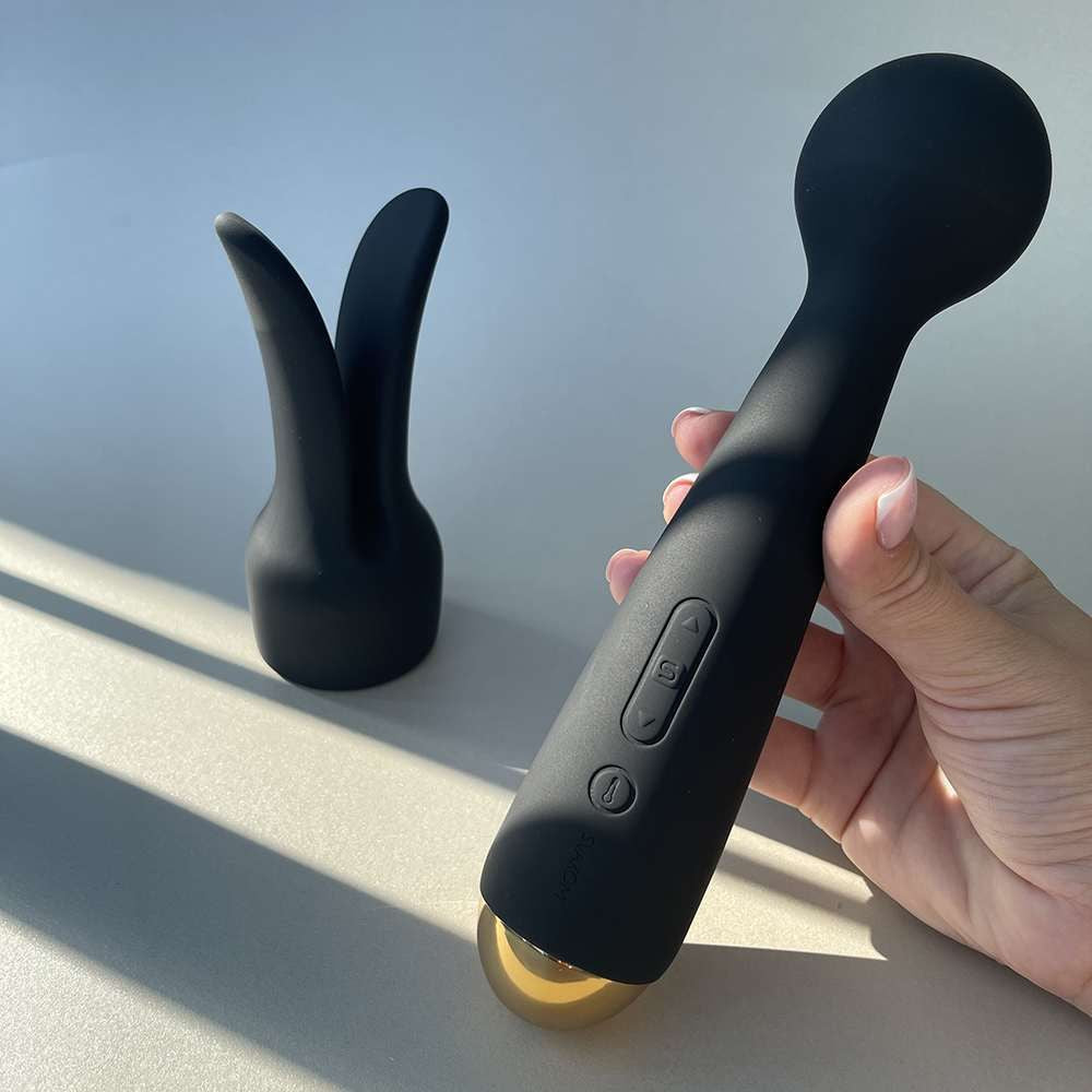 EMMA NEO (Tester) -Interactive Warming Wand -Connection series - Black (SAV-01D) - Svakom