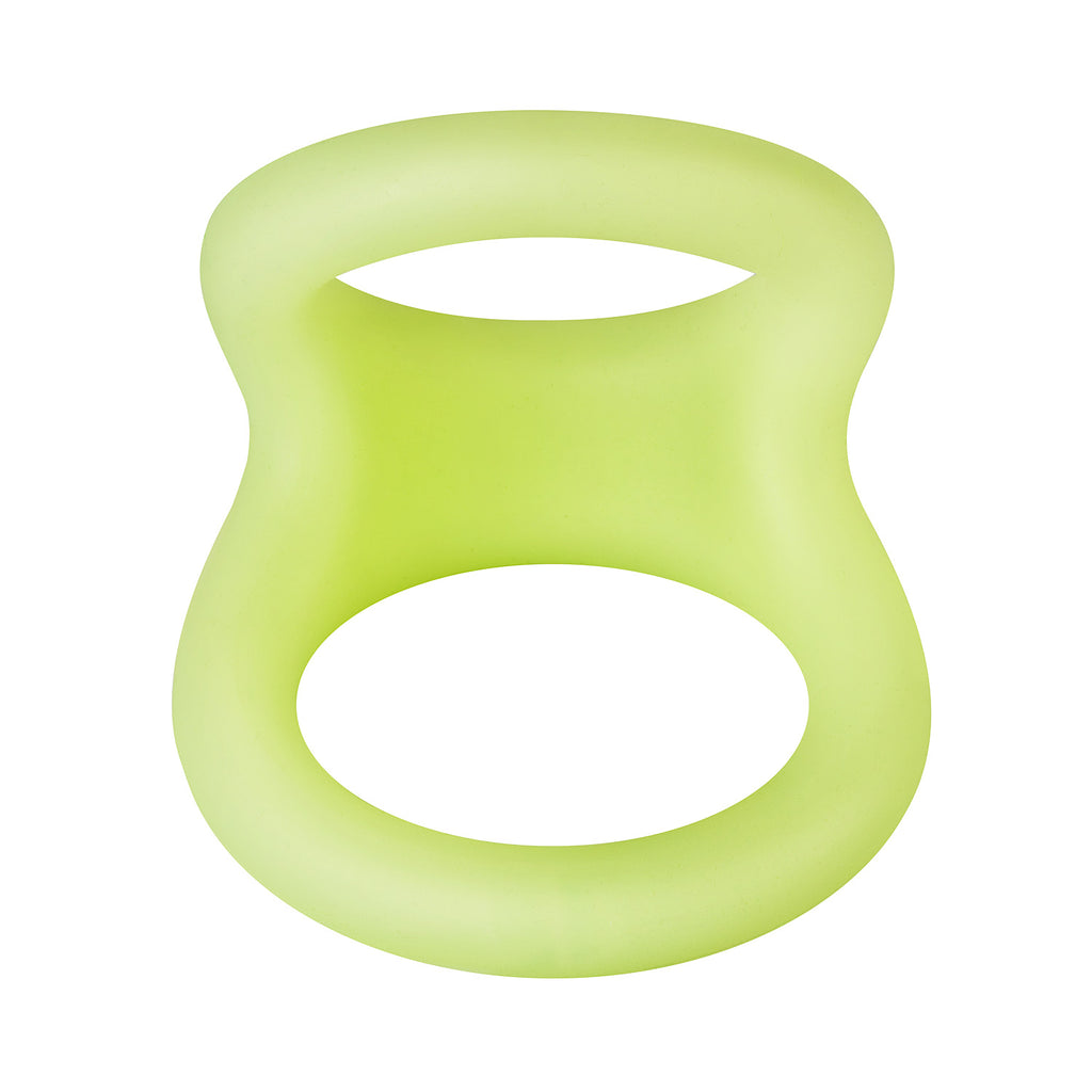 F-22: D RING (LIQUID SILICONE) - GLOW - SMALL - FORTO (FO-237-13S)