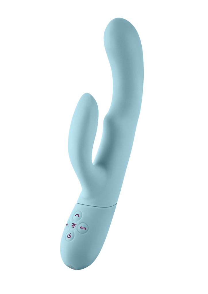 BALAI Swaying Motion Rabbit Vibrator- Light Blue - Femmefunn