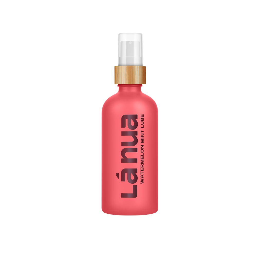 Watermelon Mint Lube - 100ML -LA NUA - (LN-100-WM) Glass Bottle