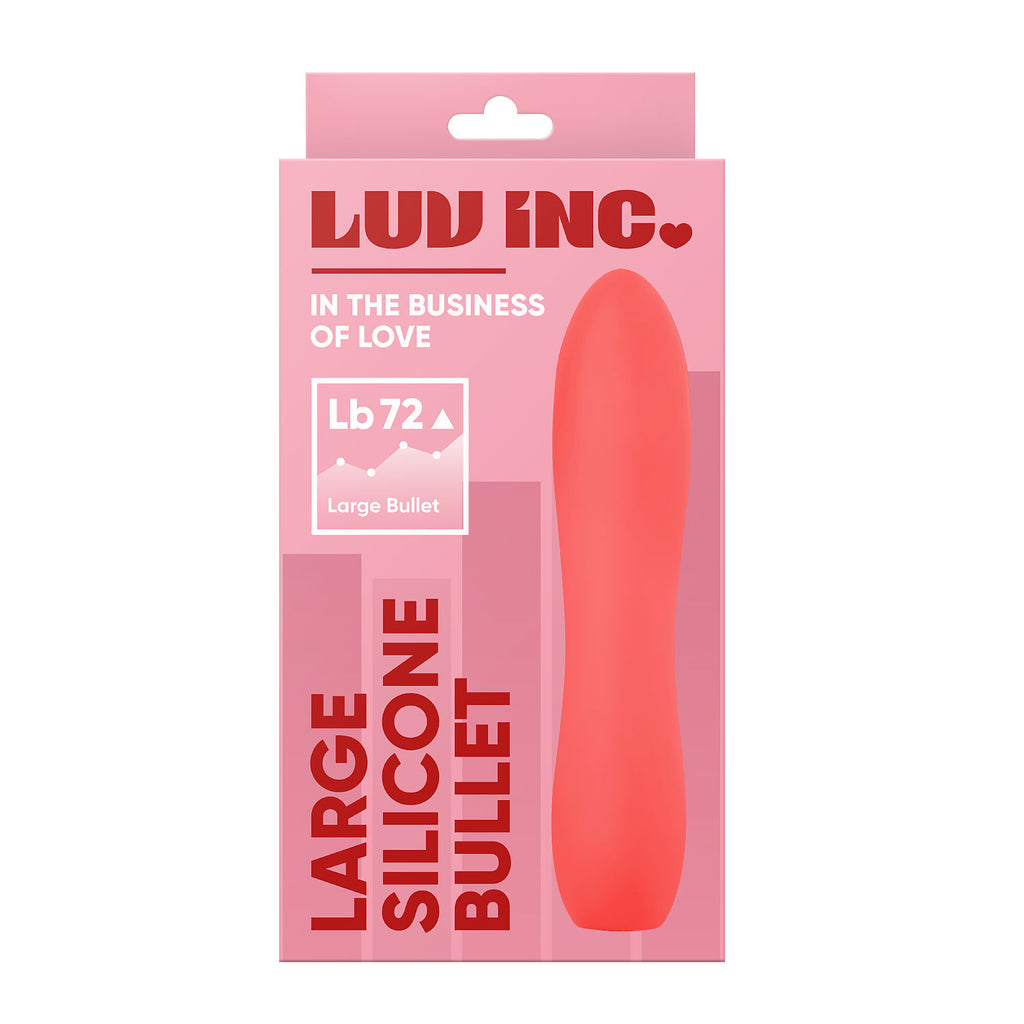 Large Silicone Bullet Coral Lb72 (LL-7202-15)