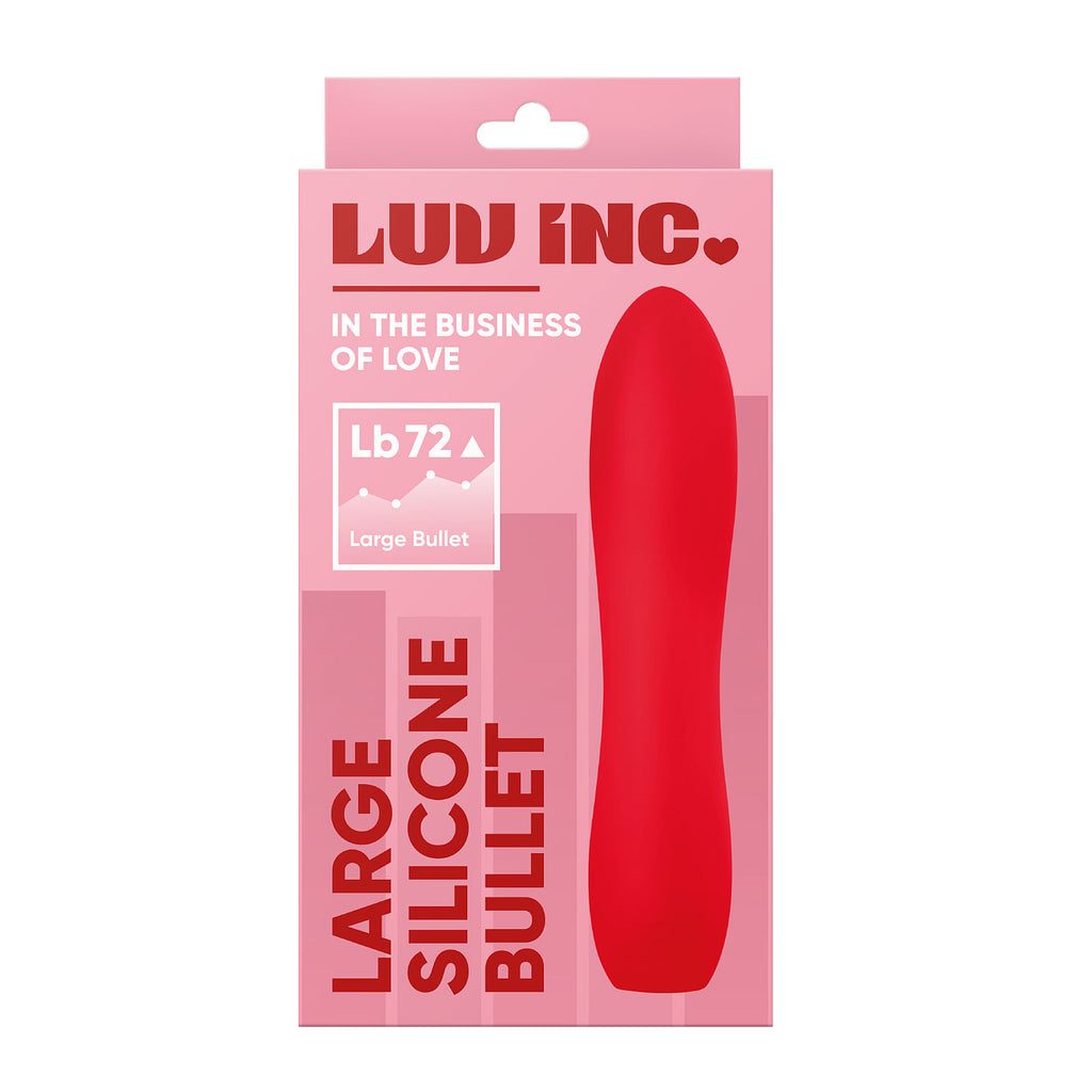 Large Silicone Bullet Red Lb72 (LL-7202-06)