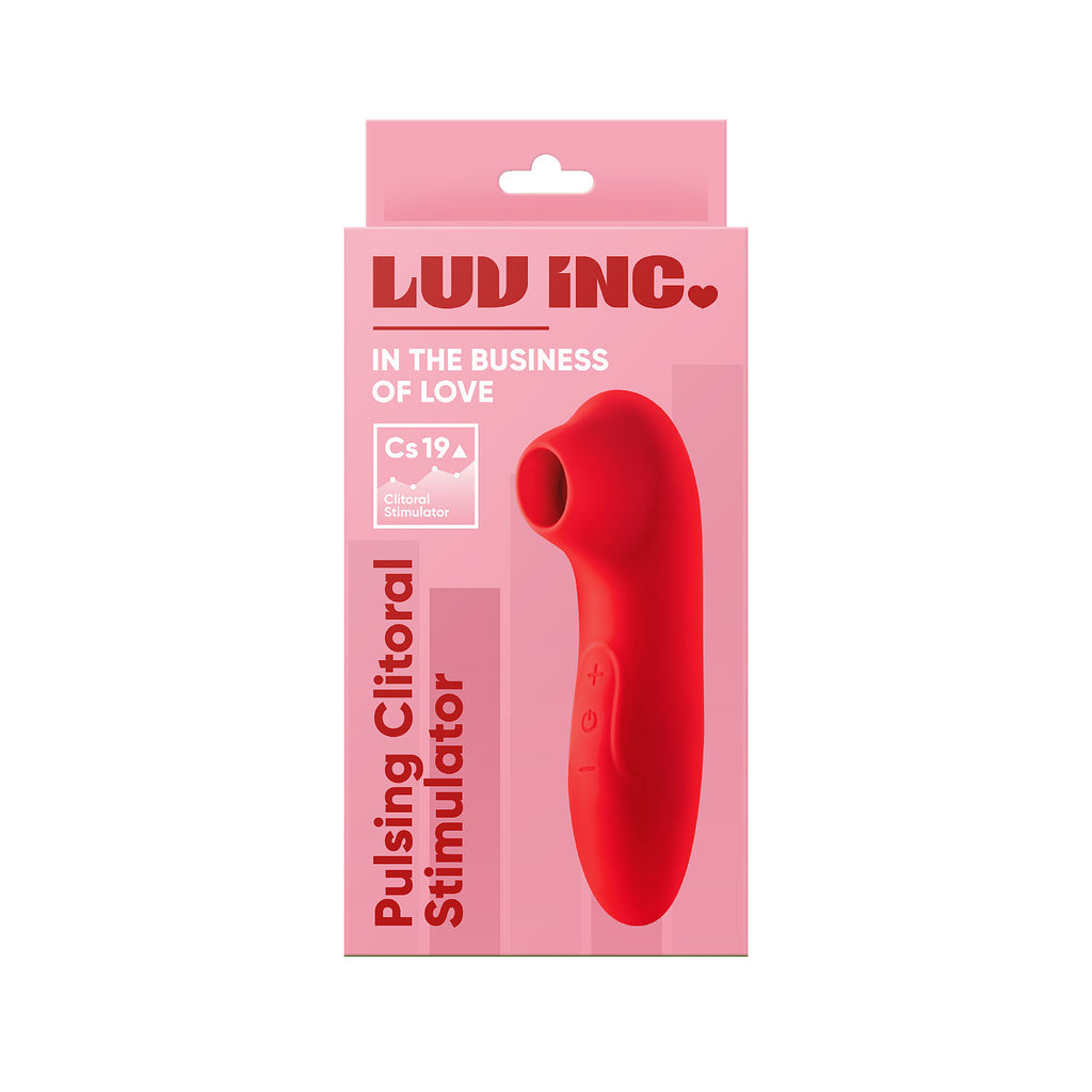 Pulsing Clitoral Simulator Red Cs19 (LL-7206-06)