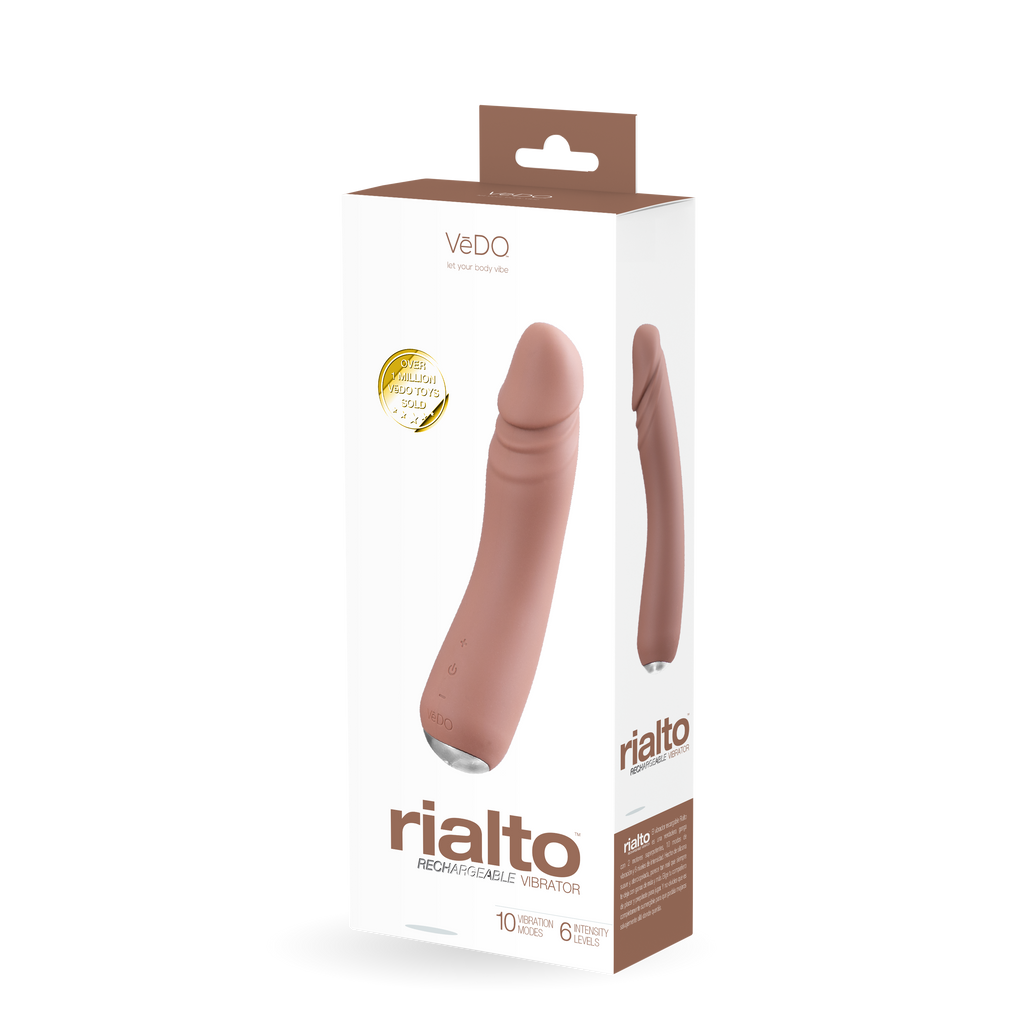 Rialto Rechargeable Vibe - Moka - Vedo ( VI-L0114)