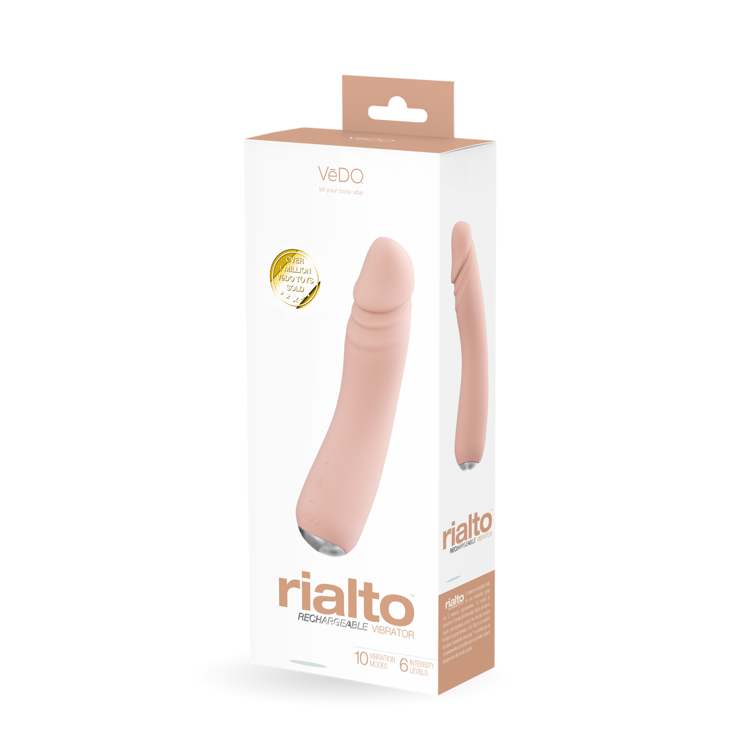 Rialto Rechargeable Vibe - Vanilla - Vedo ( VI-L0115)