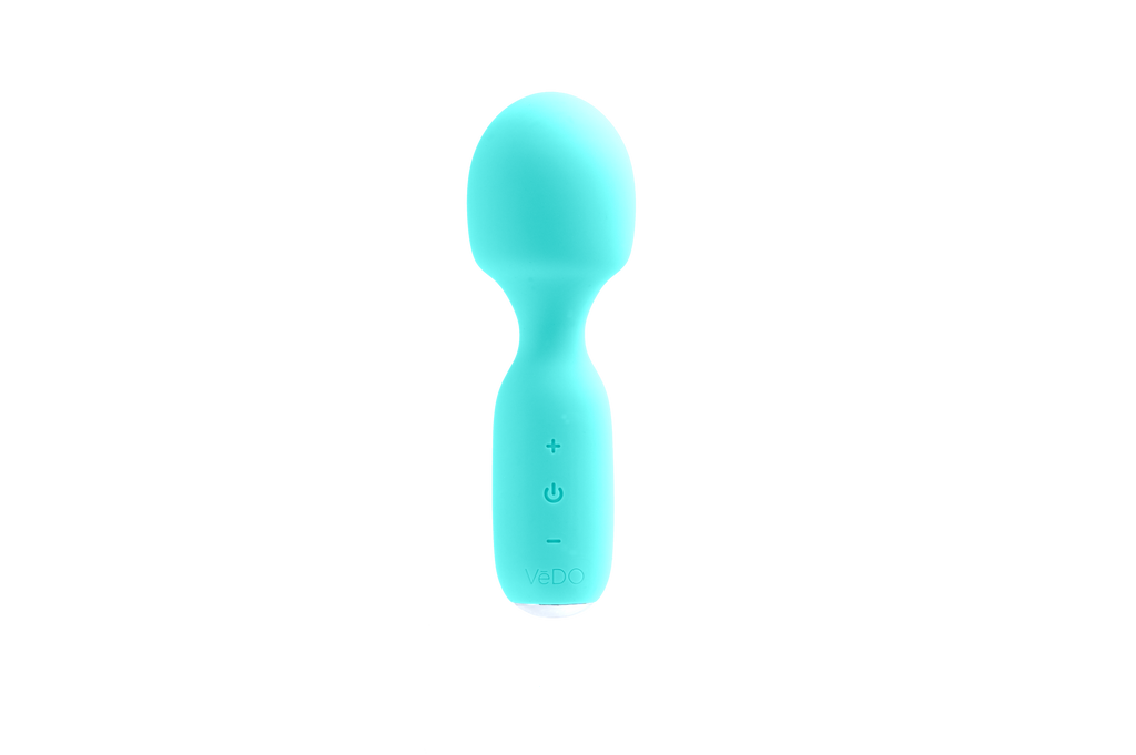 Wini- Rechargeable Mini Wand - Tease Me Turquoise - Vedo (Vi-W0201)